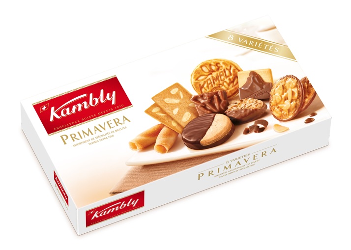 Печенье-ассорти Kambly «Primavera», 175г*8шт