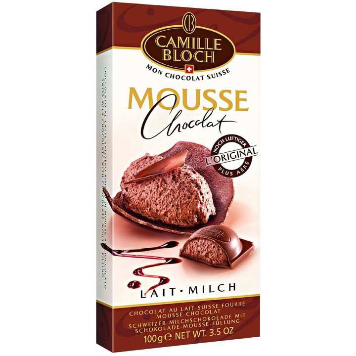 Молочный шоколад MOUSSE MILK с начинкой из шоколадного мусса 12шт*100г Молочный шоколад MOUSSE MILK с начинкой из шоколадного мусса 12шт*100г