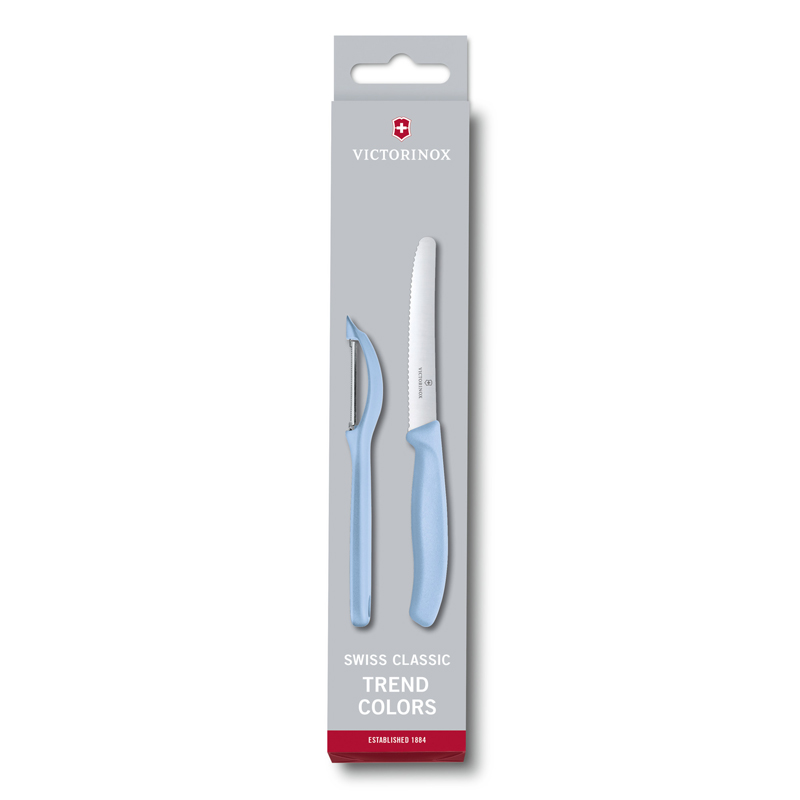 Набор Victorinox кухонный, 2 предмета, голубой Набор Victorinox кухонный, 2 предмета, голубой