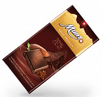 Горький шоколад MUNZ 70% какао, 12шт*100г