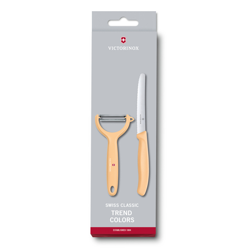 Набор Victorinox кухонный, 2 предмета, бежевый Набор Victorinox кухонный, 2 предмета, бежевый