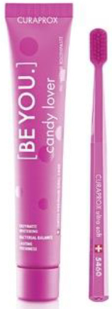 Be You Pink зубная паста "Любитель конфет", вкус арбуза Be You Pink зубная паста "Любитель конфет", вкус арбуза