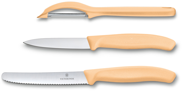 Набор Victorinox кухонный, 3 предмета, бежевый Набор Victorinox кухонный, 3 предмета, бежевый