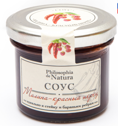 Соус горчичный медово-фруктовый малина-красный перец, 100 гр Соус горчичный медово-фруктовый малина-красный перец, 100 гр
