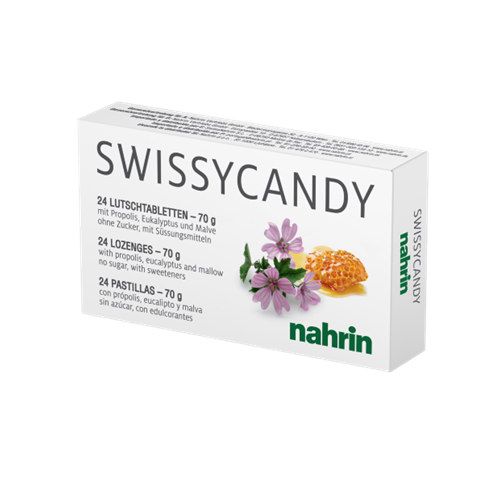 Леденцы для горла "Swissycandy" 70 гр.