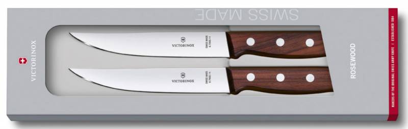 Набор ножей Victorinox Wood для стейка подарочная коробка