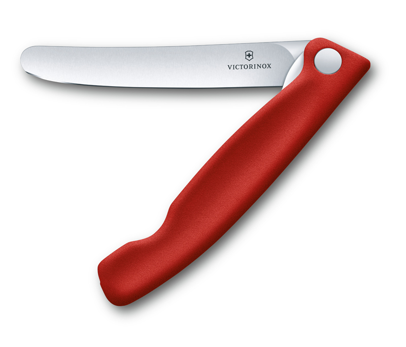 Нож для овощей VICTORINOX SwissClassic, складной, лезвие 11 см прямое, красный Нож для овощей VICTORINOX SwissClassic, складной, лезвие 11 см прямое, красный
