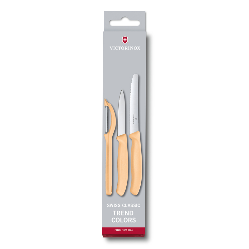 Набор Victorinox кухонный, 3 предмета, бежевый Набор Victorinox кухонный, 3 предмета, бежевый
