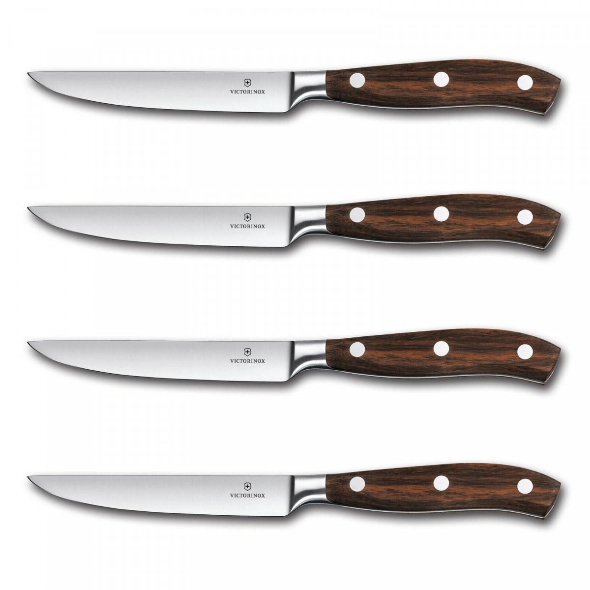 Набор Victorinox кухонный Grand Maitre Steak, 4 предмета, дерево, подарочная коробка Набор Victorinox кухонный Grand Maitre Steak, 4 предмета, дерево, подарочная коробка