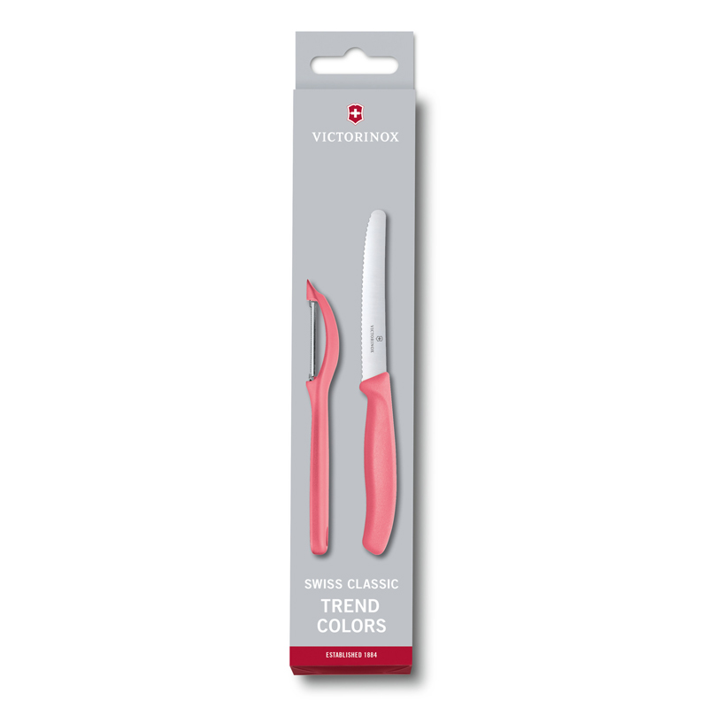 Набор Victorinox кухонный, 2 предмета, малиновый Набор Victorinox кухонный, 2 предмета, малиновый