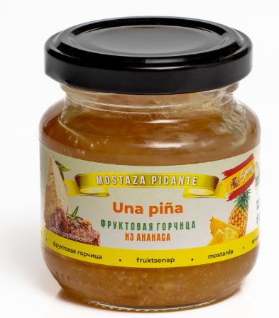 Фруктовая горчица из ананаса, 120 г Фруктовая горчица из ананаса, 120 г