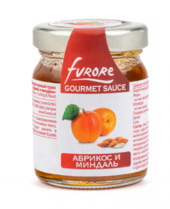 Соус фруктово-пряный гурмэ "Абрикос и миндаль", 60 г (копия) Соус фруктово-пряный гурмэ "Абрикос и миндаль", 60 г (копия)