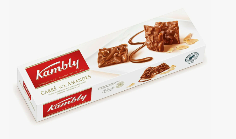Печенье Kambly "Rocher aux Amandes"c миндалем и молочным шоколадом 80 г * 12шт Печенье Kambly "Rocher aux Amandes"c миндалем и молочным шоколадом 80 г * 12шт