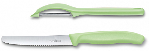 Набор Victorinox кухонный, 2 предмета, салатовый Набор Victorinox кухонный, 2 предмета, салатовый