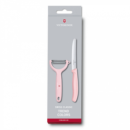 Набор Victorinox кухонный, 2 предмета, розовый Набор Victorinox кухонный, 2 предмета, розовый