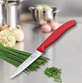 Нож Victorinox Swiss Classic для овощей и фруктов, лезвие 10 см прямое, красный Нож Victorinox Swiss Classic для овощей и фруктов, лезвие 10 см прямое, красный
