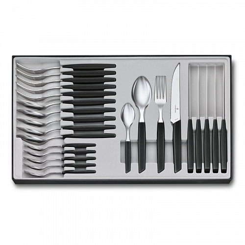 Набор Victorinox кухонный Swiss Modern, 24 предмета, чёрный Набор Victorinox кухонный Swiss Modern, 24 предмета, чёрный
