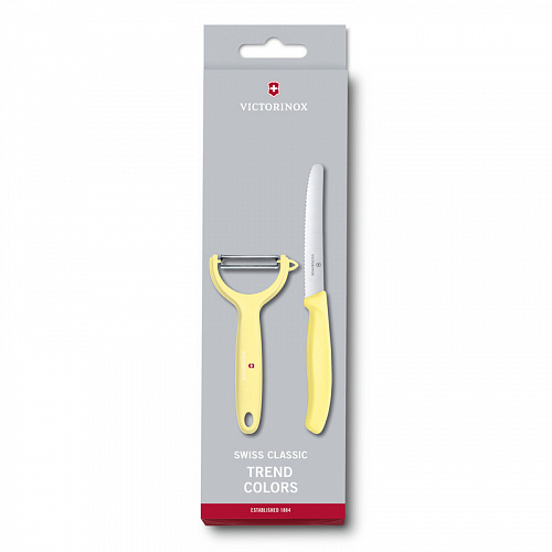 Набор Victorinox кухонный, 2 предмета, жёлтый Набор Victorinox кухонный, 2 предмета, жёлтый